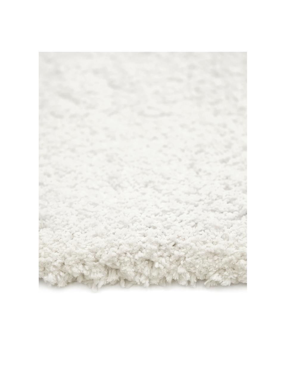 Flauschiger Hochflor-Teppich Leighton in Creme, Flor: Mikrofaser (100% Polyeste, Creme, B 400 x L 500 cm (Grösse XXL)