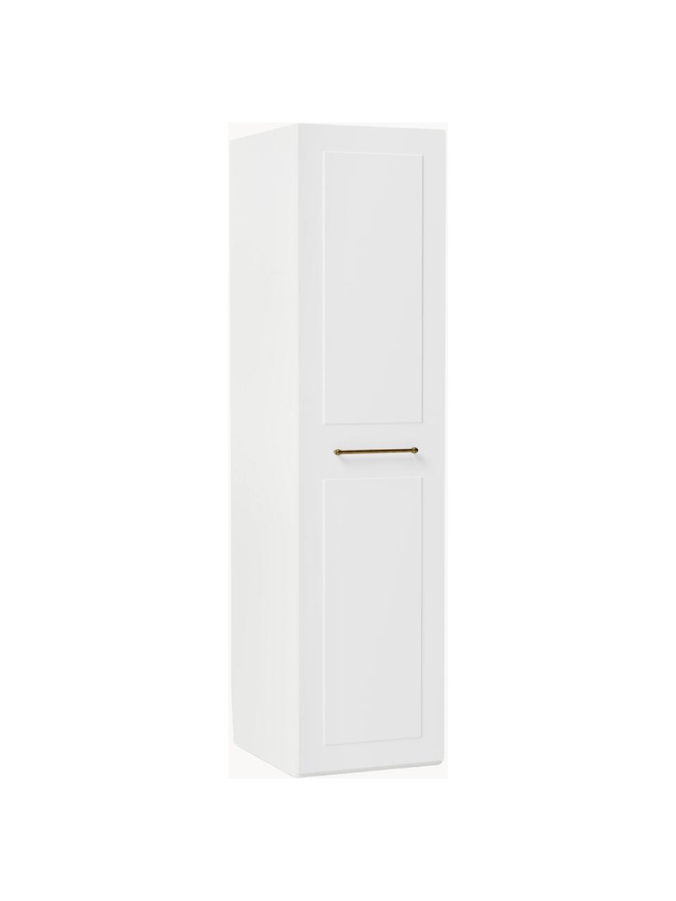 Armoire modulaire à portes battantes Charlotte, larg. 50 cm, plusieurs variantes, Blanc, Basic Interior, larg. 50 x haut. 200 cm