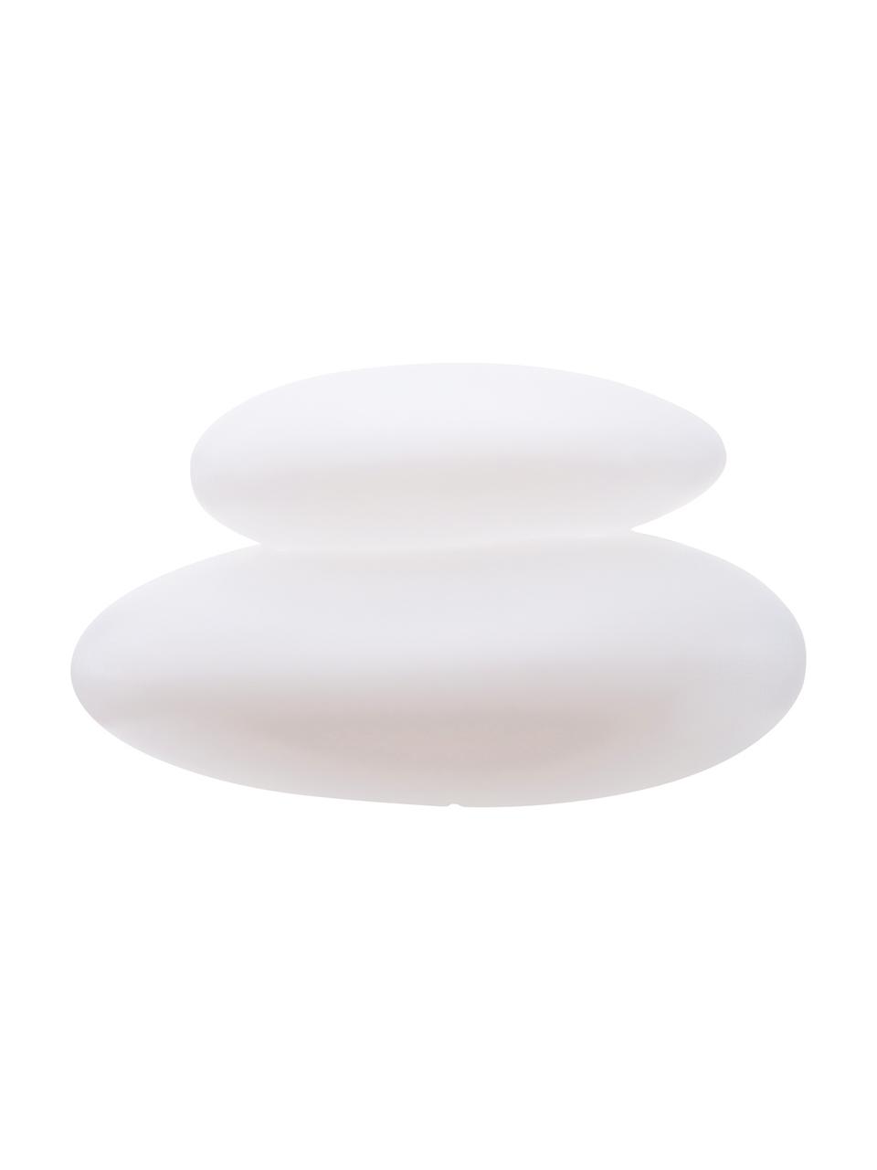 Lámpara para exterior Shining Stone, Plástico (polietileno), Blanco, An 39 x Al 22 cm