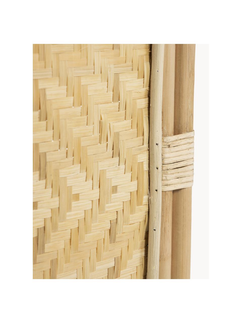 Parete divisoria in ratan Krysia, Rattan, Beige, Larg. 180 x Alt. 180 cm