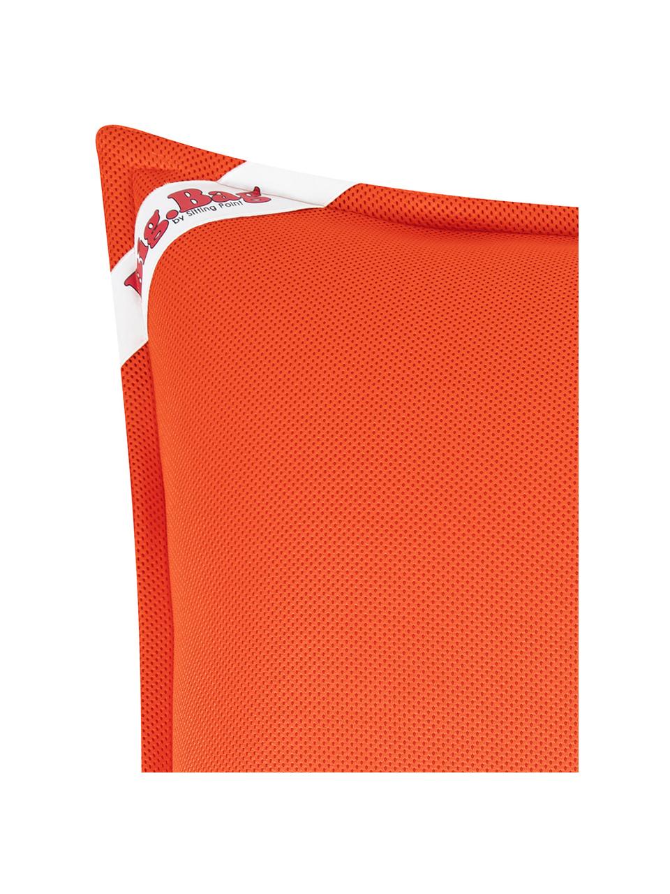 Zwembad zitzak Calypso in oranje, Bekleding: mesh, Oranje, L 142 x B 115 cm