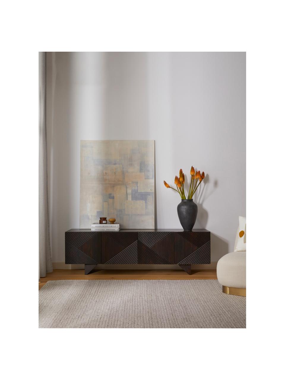 Tv-meubel Louis van mangohout, Mangohout, B 180 x H 55 cm