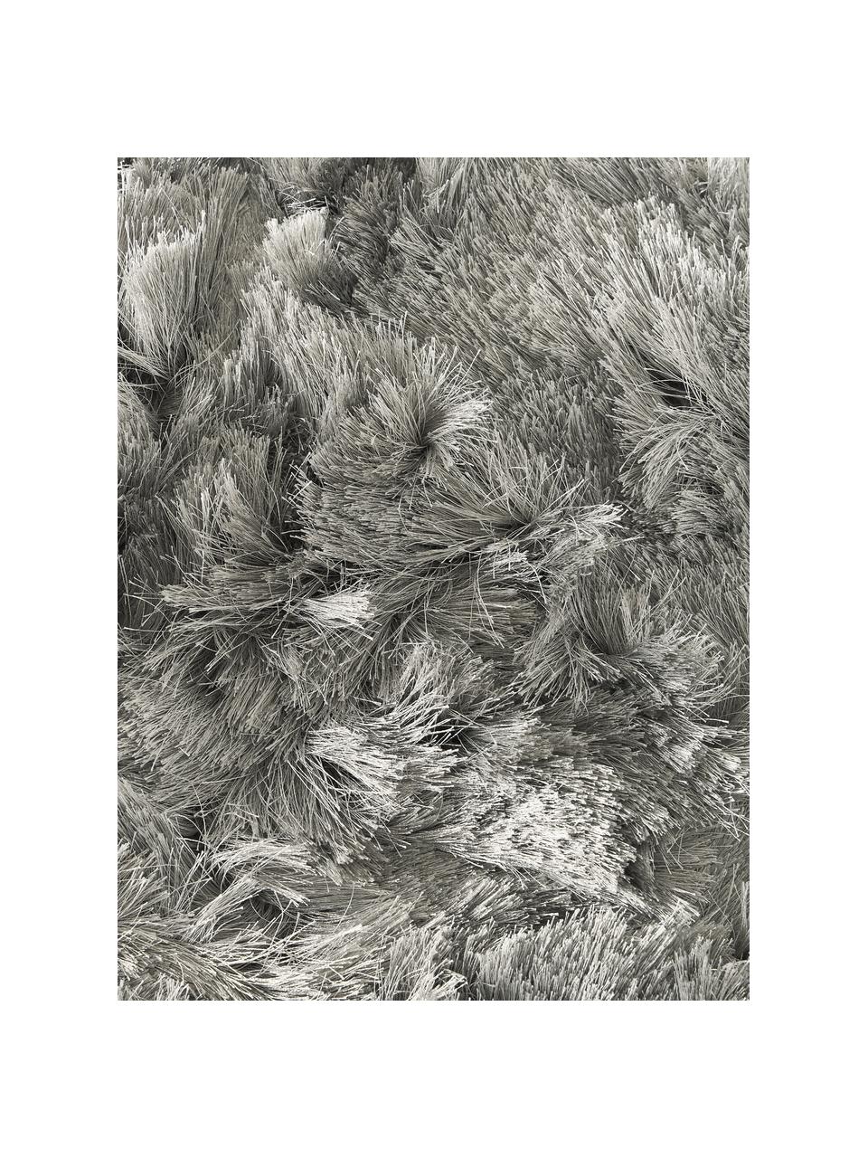 Tapis shaggy à longs poils Jimmy, Gris foncé, larg. 160 x long. 230 cm (taille M)