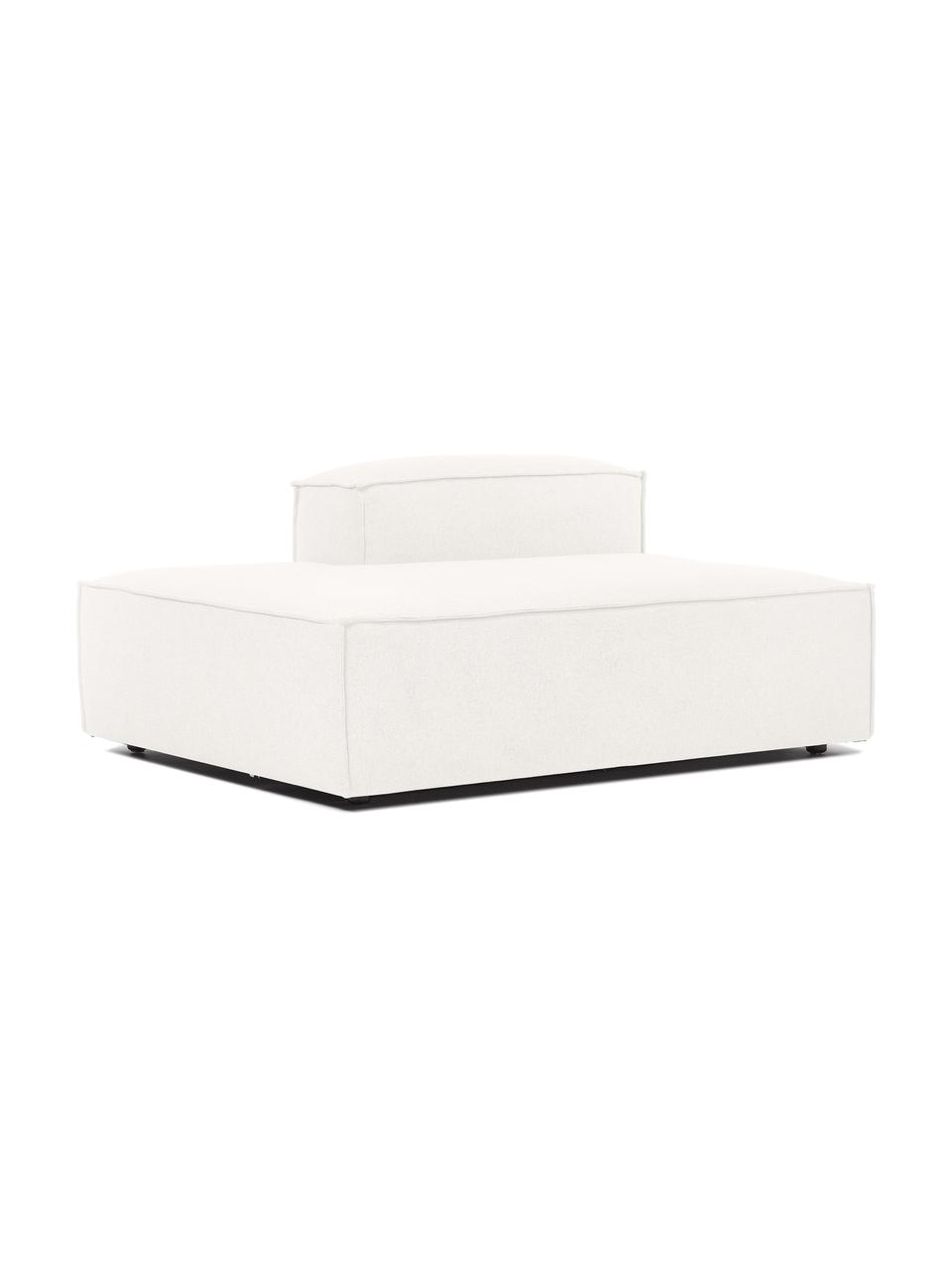Diván modular Lennon, Tapizado: 100% poliéster Alta resis, Estructura: madera de pino maciza, ma, Patas: plástico, Tejido beige, An 150 x Al 68 cm, respaldo derecho