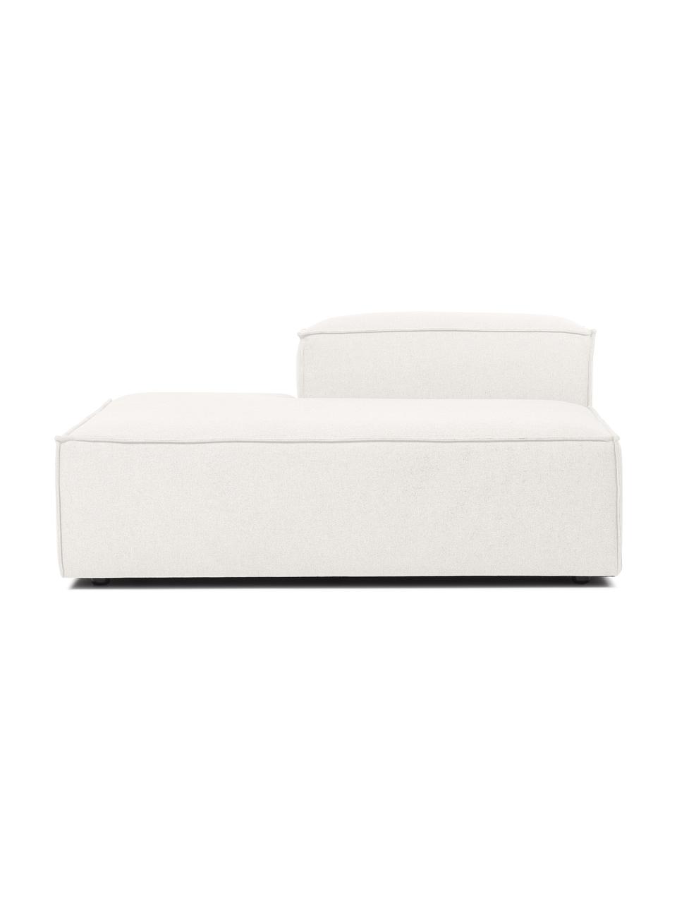 Diván modular Lennon, Tapizado: 100% poliéster Alta resis, Estructura: madera de pino maciza, ma, Patas: plástico, Tejido beige, An 150 x Al 68 cm, respaldo derecho