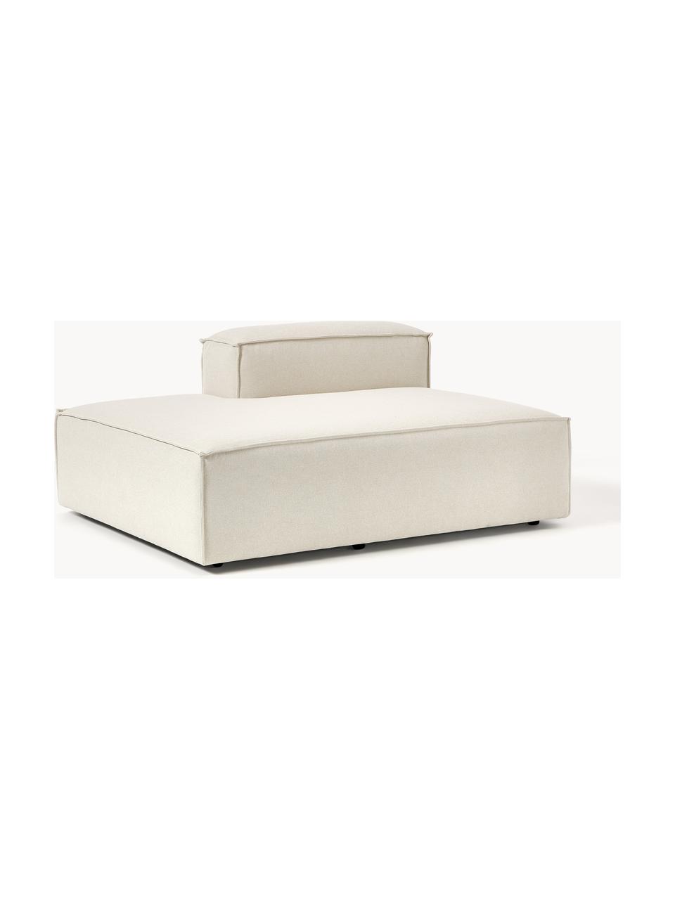 Diván modular Lennon, Tapizado: 100% poliéster Alta resis, Estructura: madera contrachapada de p, Patas: plástico Este producto es, Tejido Off White, An 150 x F 123 cm, respaldo izquierdo