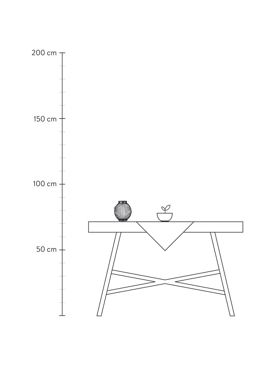 Solar Außenleuchte Harmony zum Hängen oder Stellen, Leuchte: Metall, Anthrazit, Ø 17 x H 20 cm