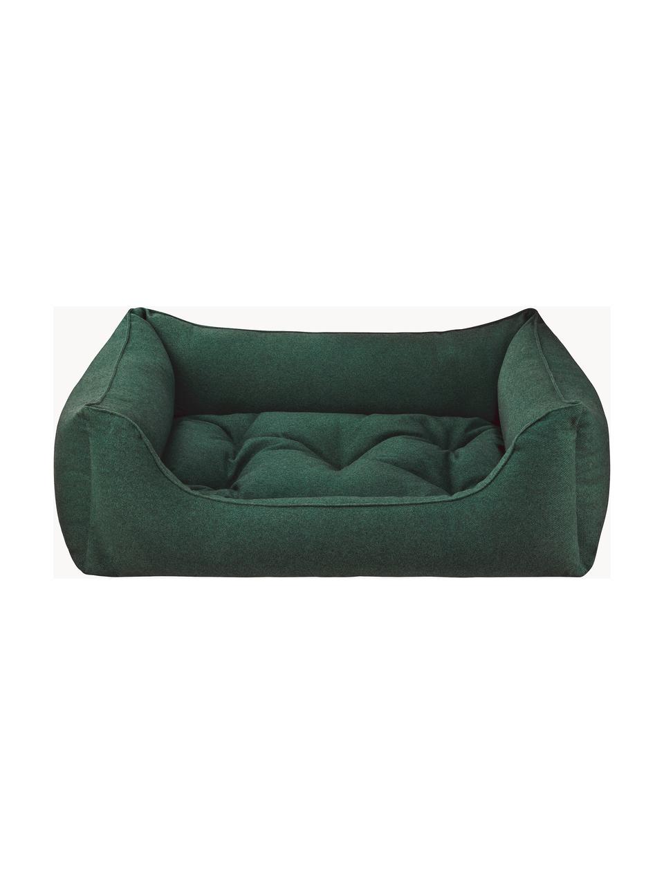 Hundebett Filz, verschiedene Grössen, Bezug: 100 % Filz Der strapazier, Dunkelgrün, B 70 x T 50 cm