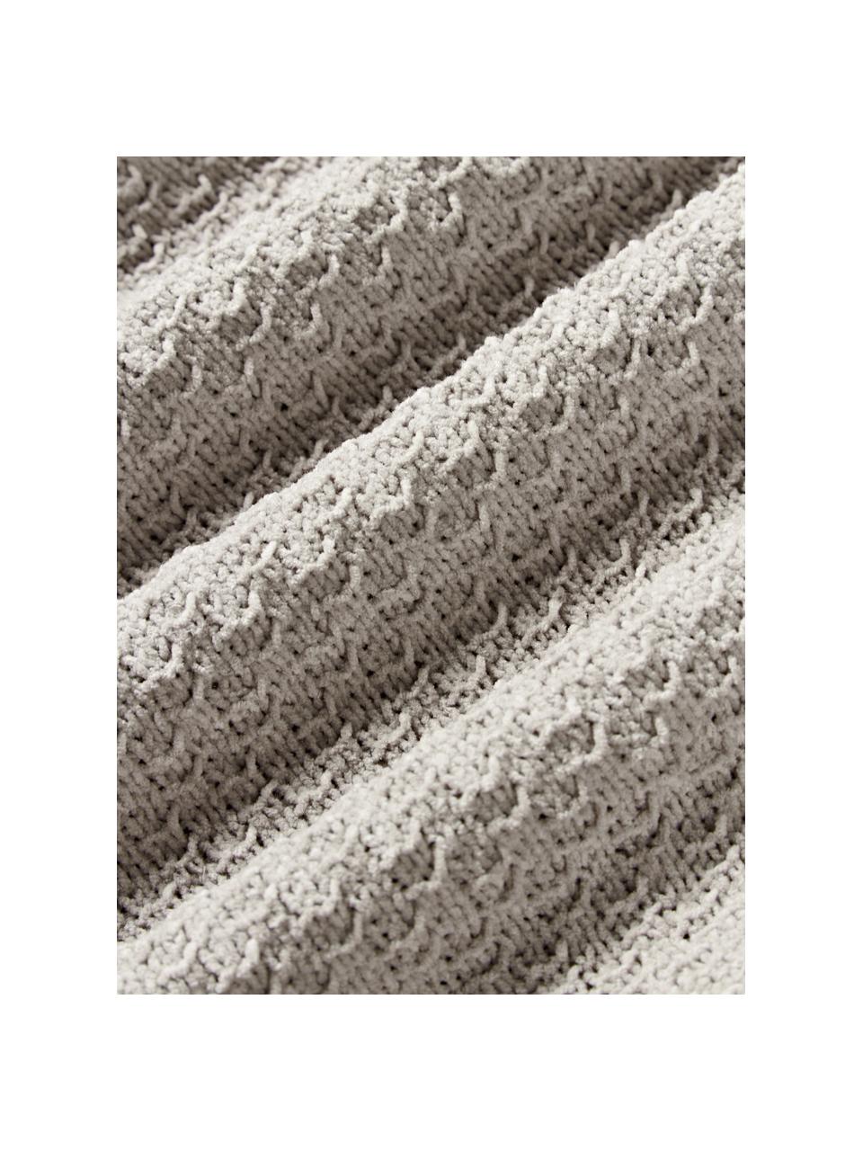 Housse de coussin 60x60 en chenille Everly, 100 % polyester (recyclé), certifié GRS

Le matériau est certifié selon STANDARD 100 by OEKO-TEX®, 11.HIN.00050, Gris clair, larg. 50 x long. 50 cm