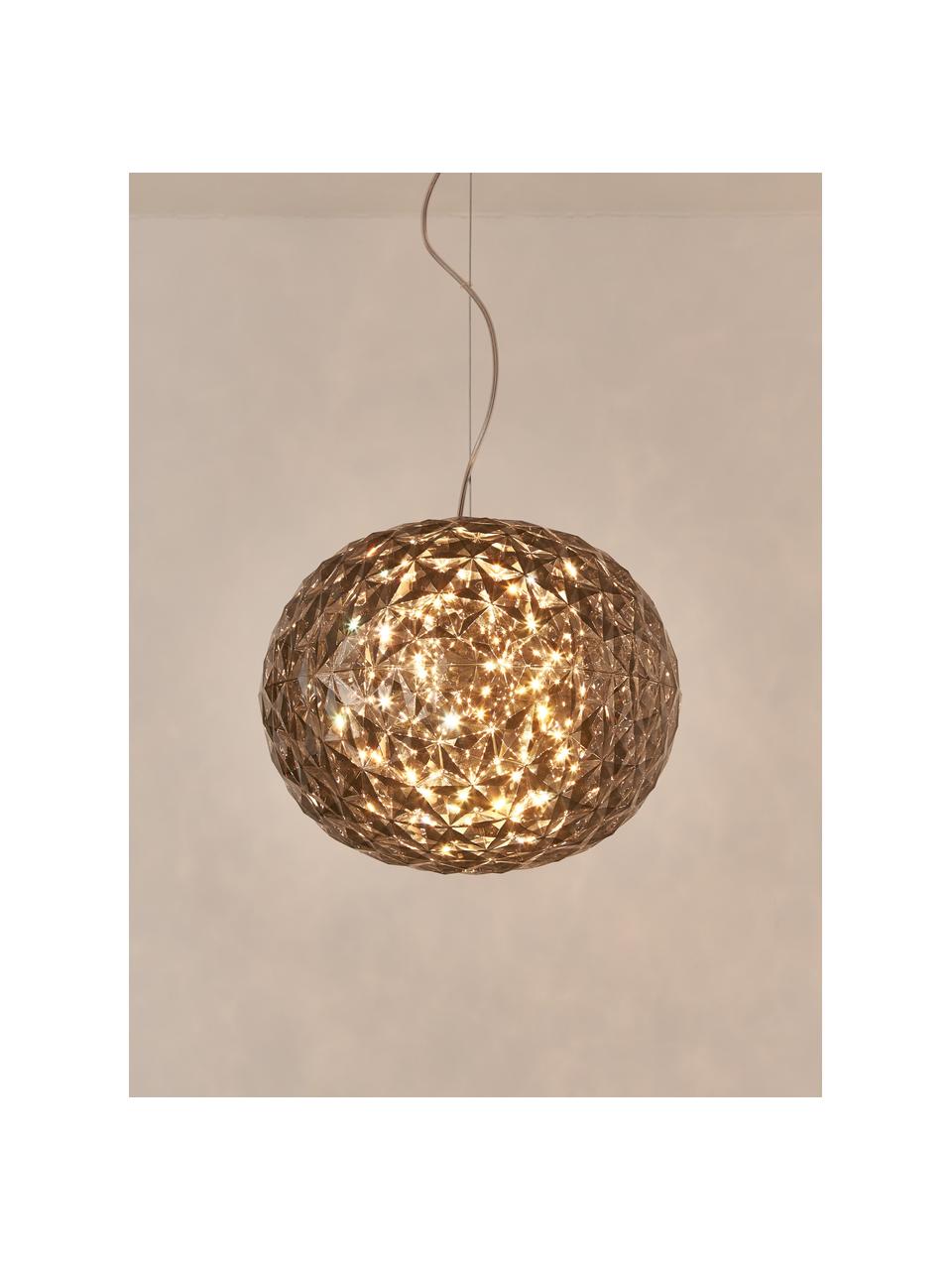 Lampa wisząca LED Planet, Ciemny szary, Ø 31 x W 27 cm