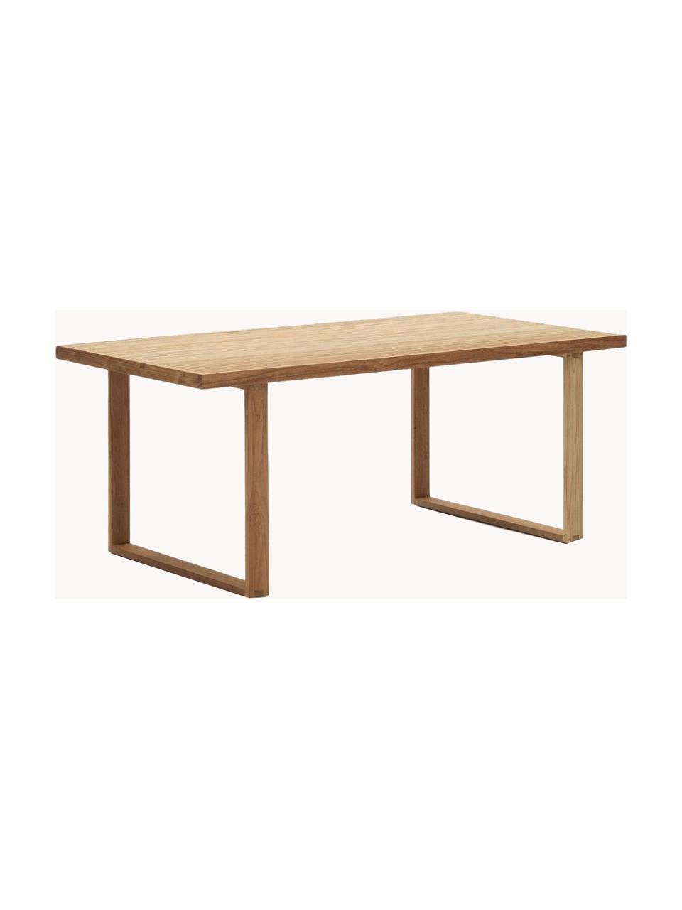 Záhradný stôl z tíkového dreva Canadell, 180 x 90 cm, 100 % tíkové drevo, Tíkové drevo, Š 180 x H 90 cm