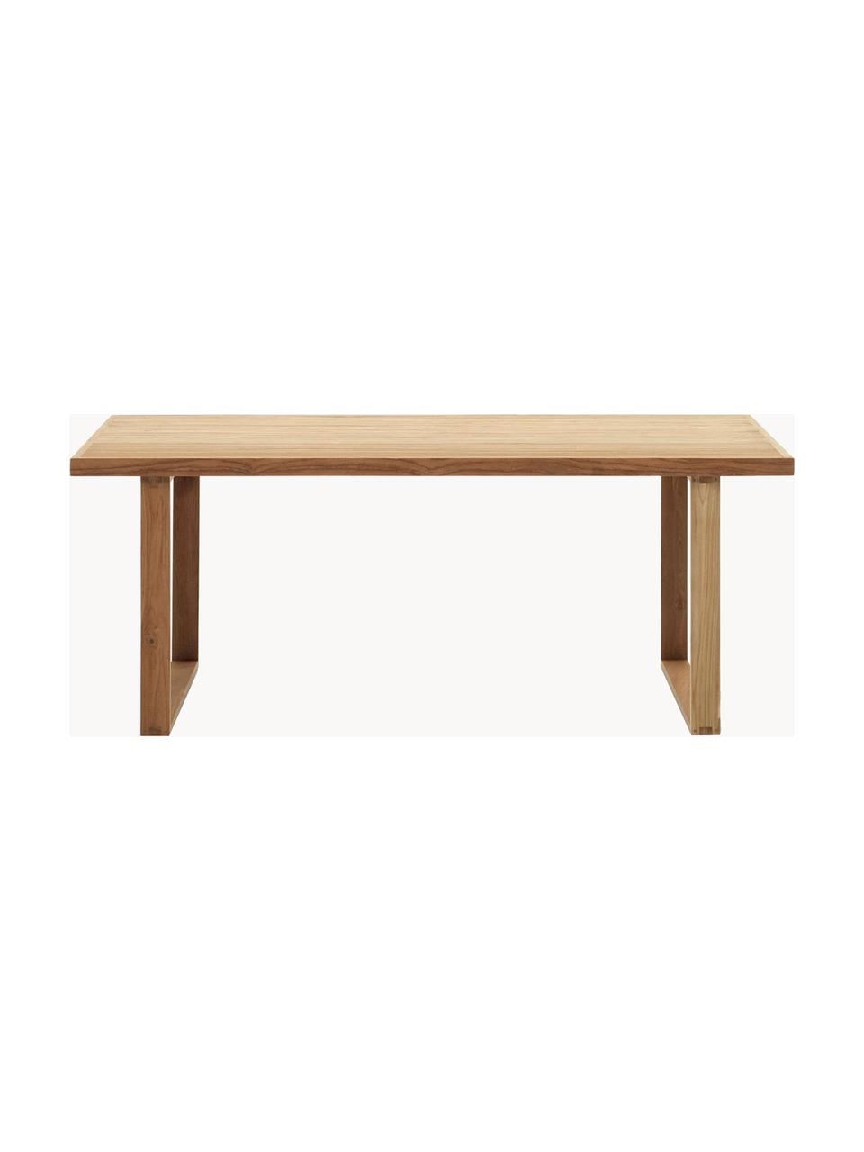 Stół ogrodowy z drewna tekowego Canadell, 180 x 90 cm, 100% drewno tekowe, Drewno tekowe, S 180 x G 90 cm