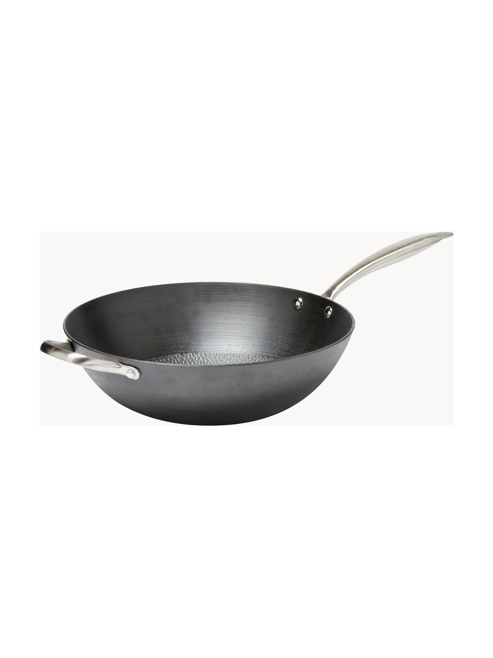 Wok Boussac, Gusseisen, Schwarz, Ø 32 x H 12 cm