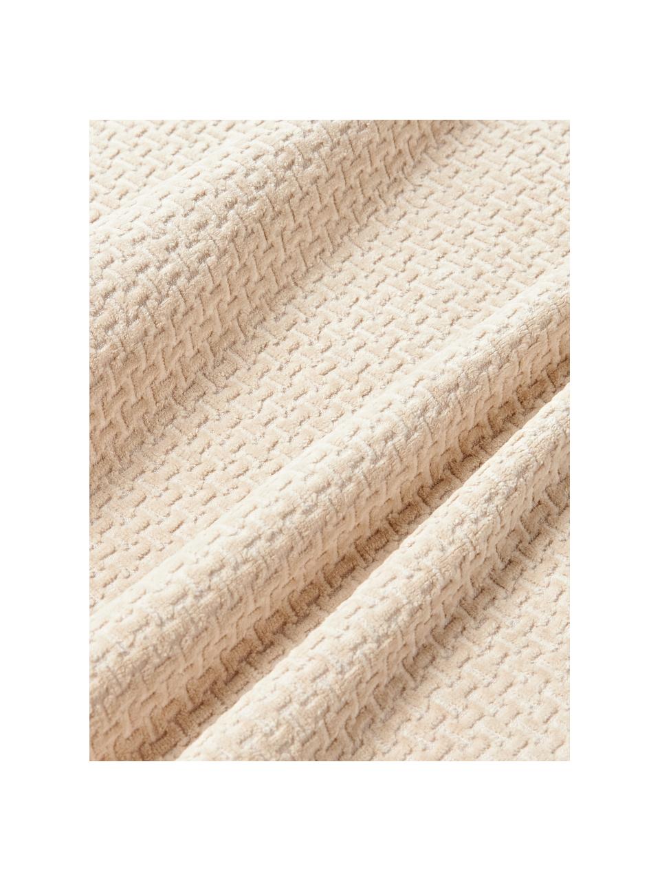 Lot de serviettes de bain Niam, set de tailles variées, Beige clair, 4 éléments (2 serviettes de toilette et 2 draps de bain)