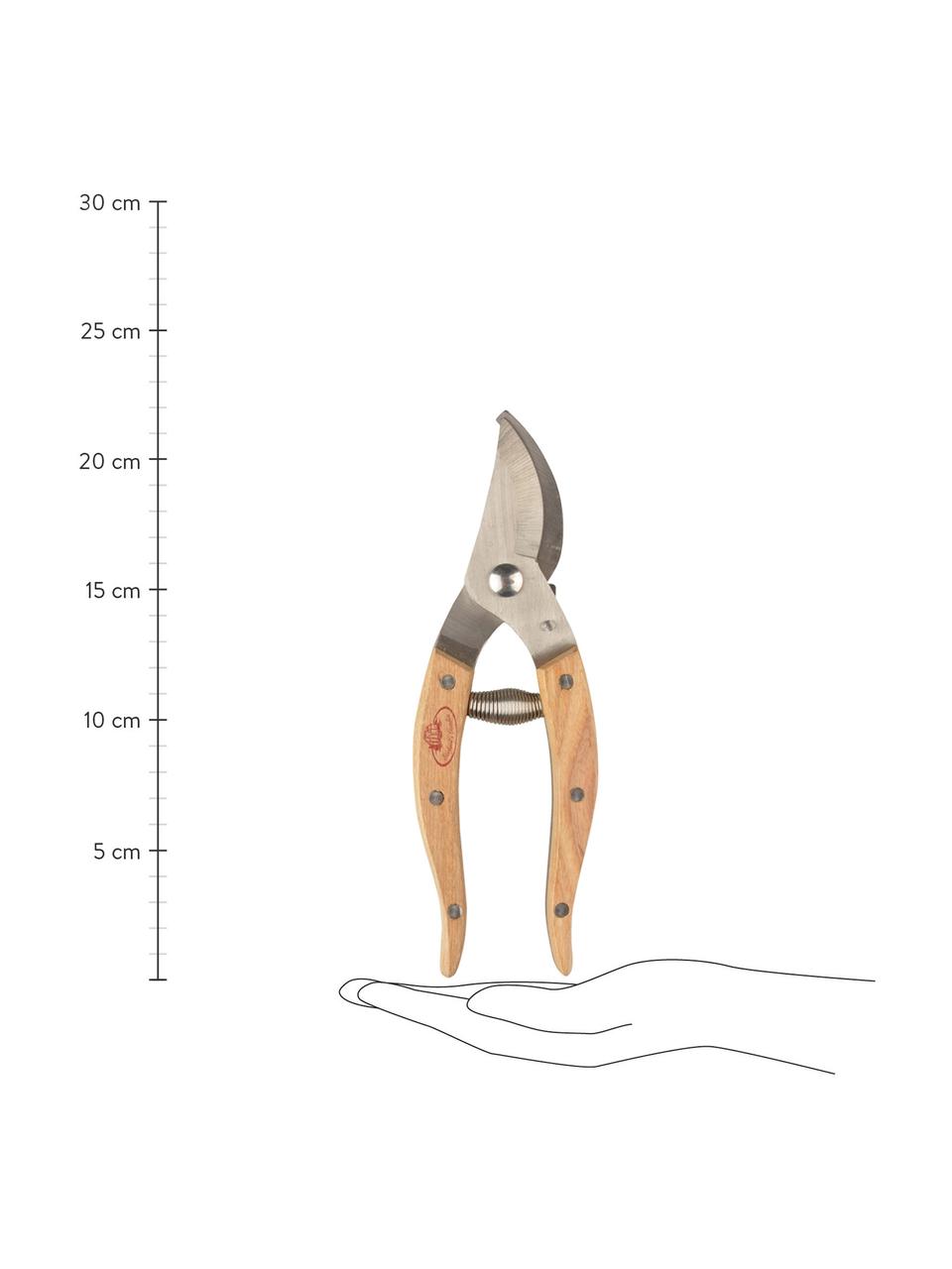 Tuingereedschapset Klara, 4-delig, Zilverkleurig, essenhout, wit, Set met verschillende formaten