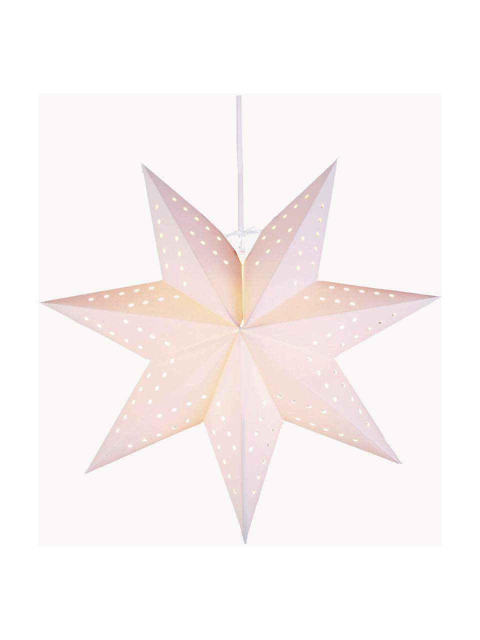 Estrella de papel Bobo, Papel, Blanco crema, Ø 34 cm