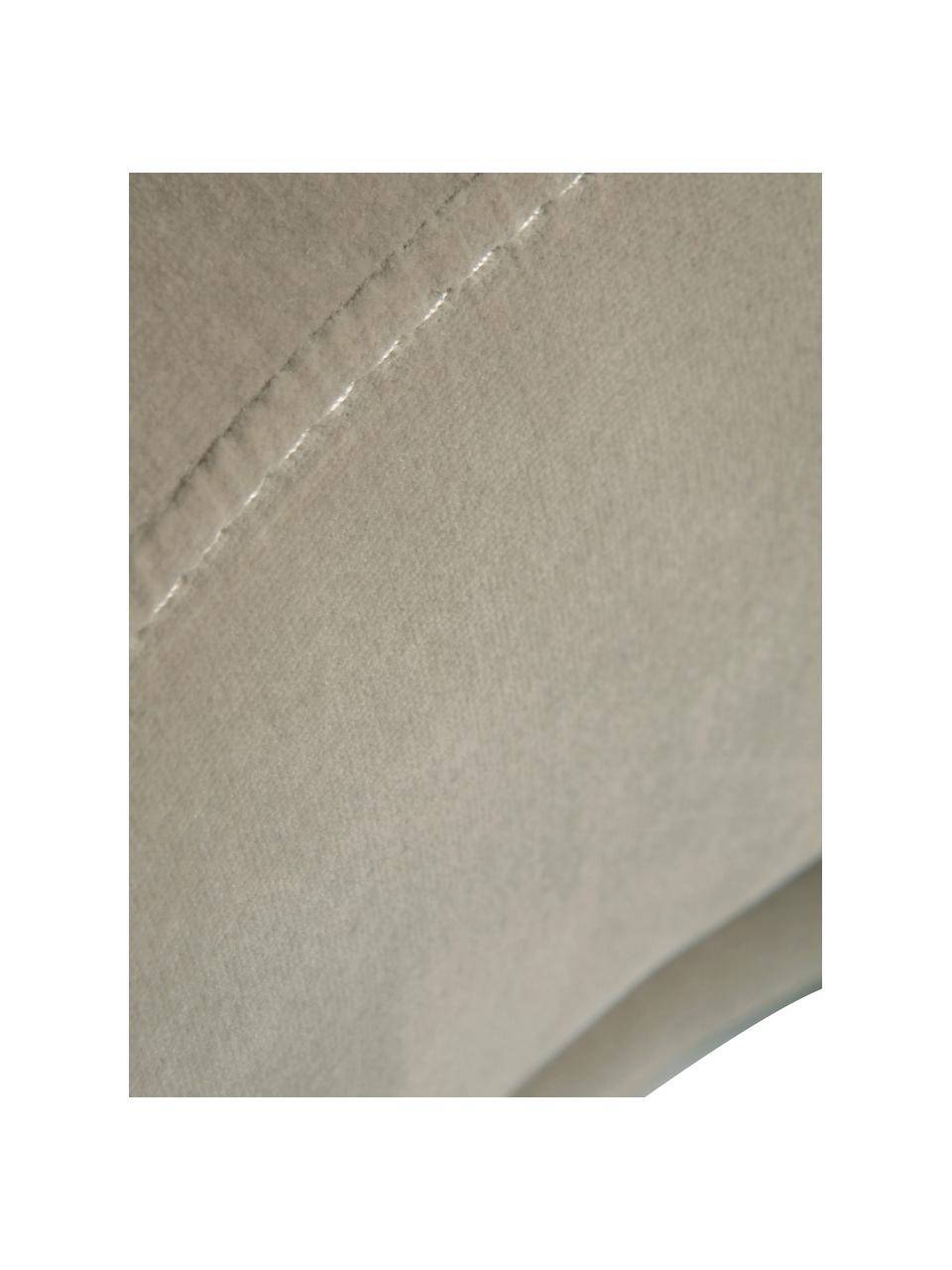 Samt-Kindersitzbank Coconino Mini, Bezug: Samt (89 % Baumwolle, 11 , Korpus: Holz, Samt Beige, B 90 x T 43 cm