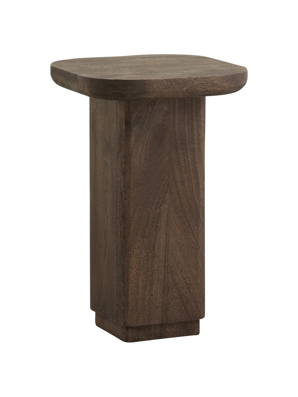 Odkládací stolek z mangového dřeva Toke, Mangové dřevo, Mangové dřevo, Š 32 cm, V 48 cm