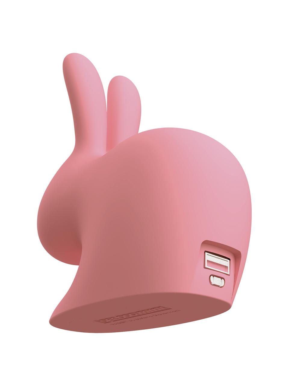 Powerbank Rabbit, Vinyl, Pink, 10 x 11 cm