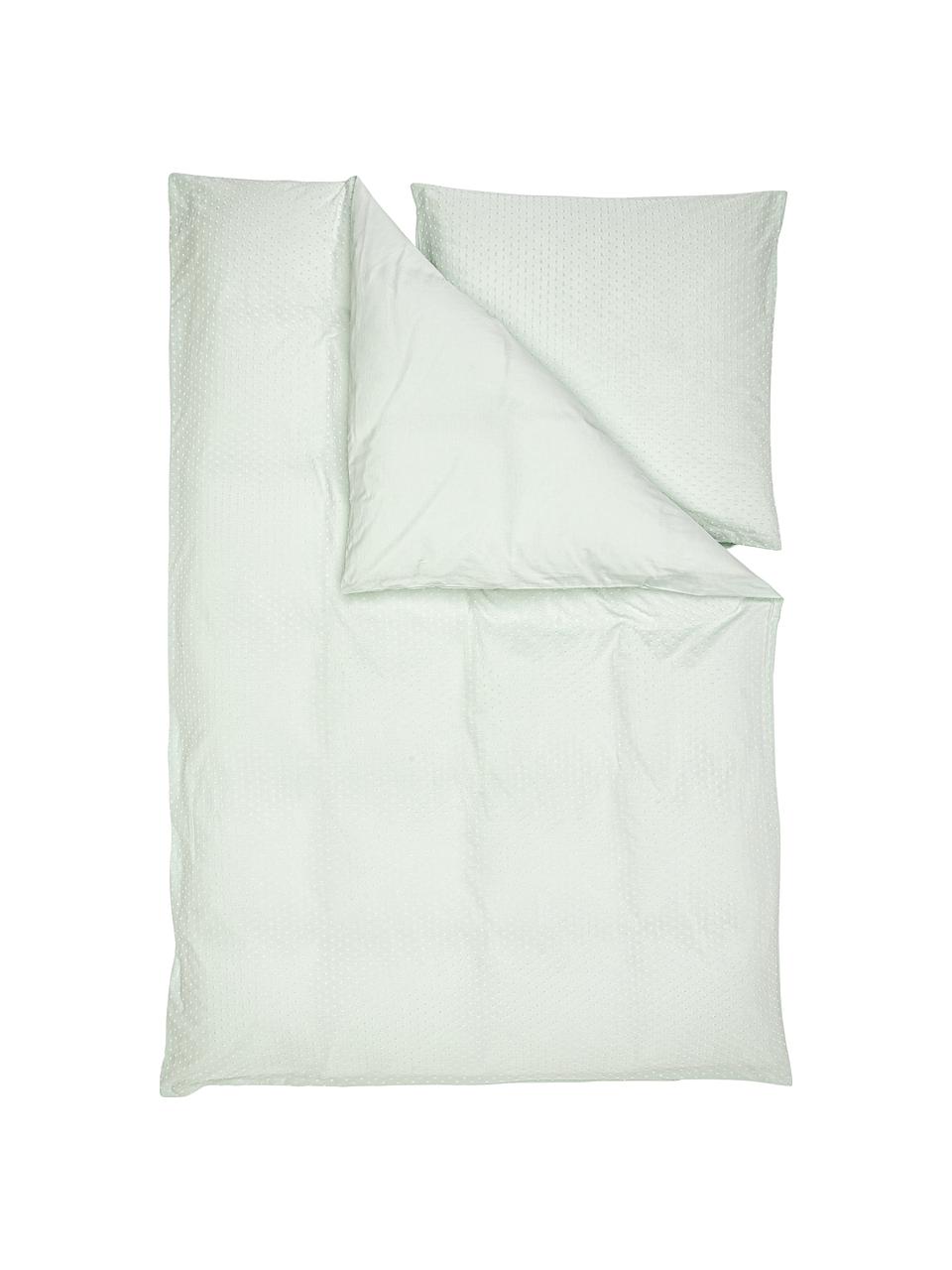 Ropa de cama Aloide, Verde, Cama 90 cm (155 x 220 cm), 2 pzas.