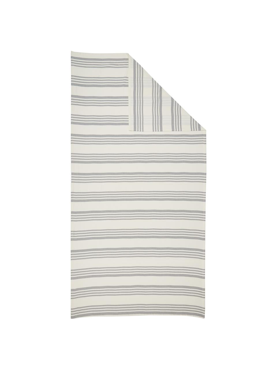 Tovaglia Arca, Cotone, Bianco, bianco latteo, Per 8-10 persone (Larg. 140 x Lung. 270 cm)