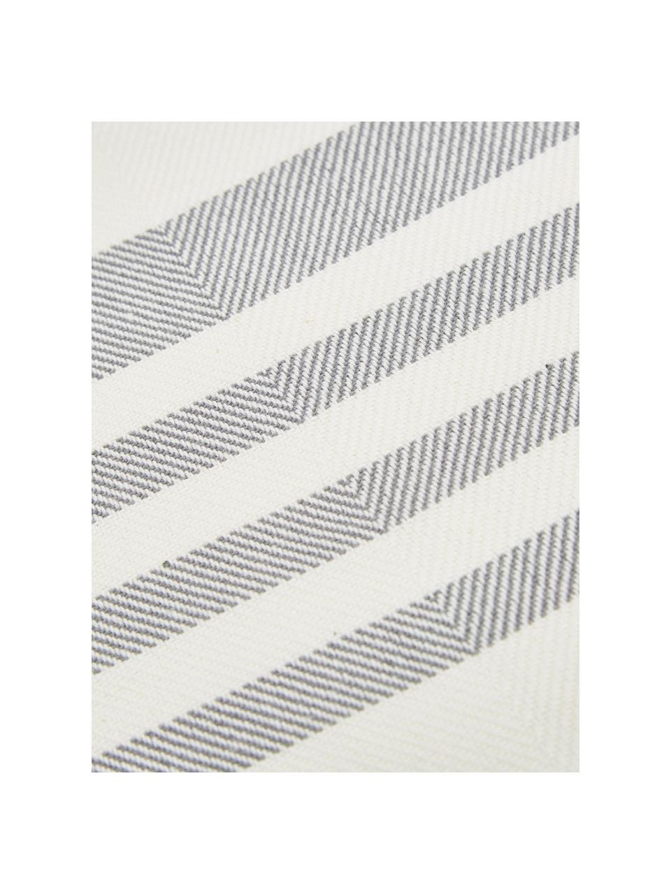 Mantel Arca, Algodón, Blanco, blanco crudo, De 8 a 10 comensales (An 140 x L 280 cm)