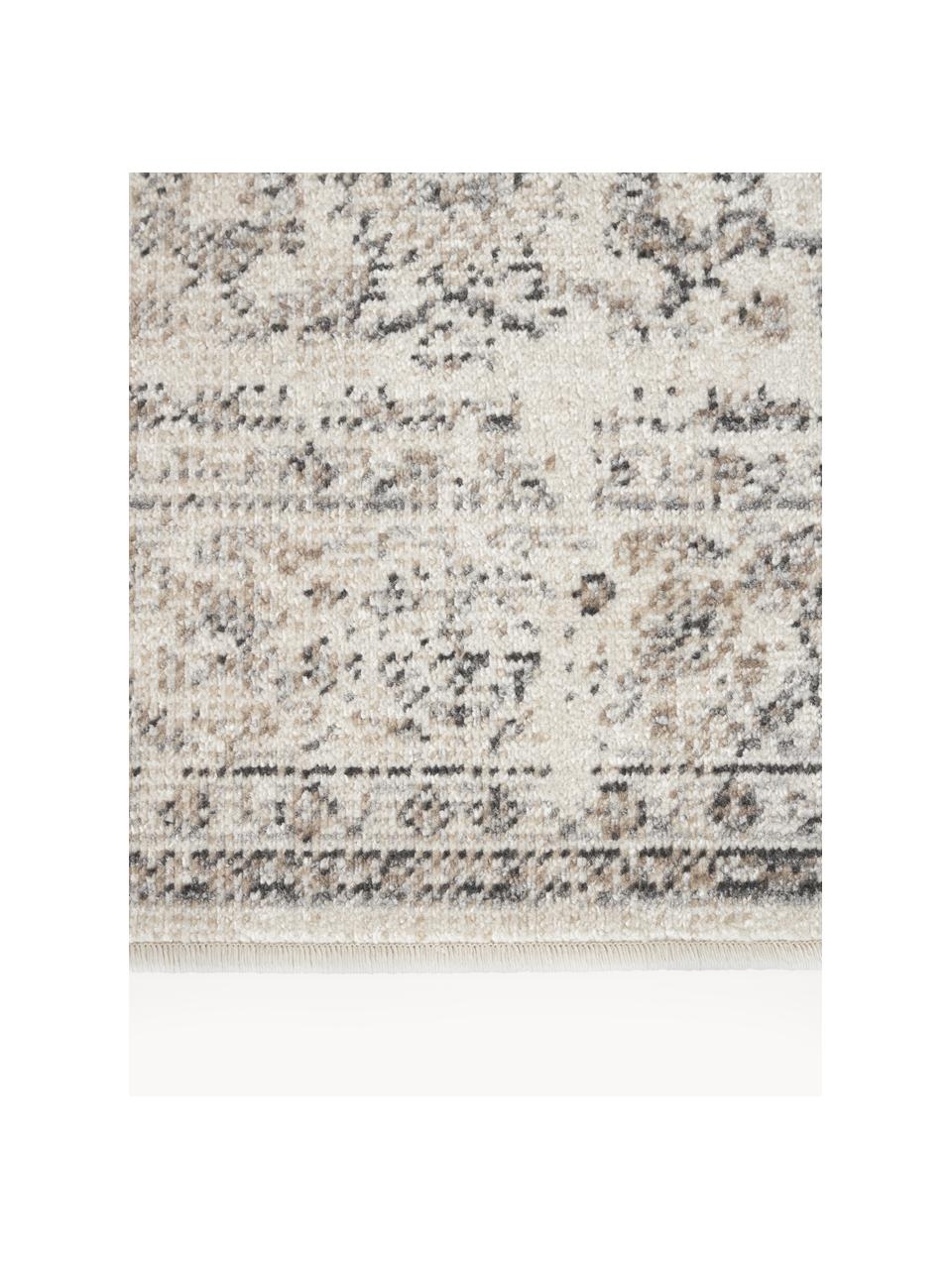 Tapis d'extérieur Marrakesch, 100 % polypropylène

Le matériau est certifié STANDARD 100 OEKO-TEX®, 21.HTR.82511, Hohenstein HTTI, Blanc cassé, tons gris, larg. 80 x long. 150 cm (taille XS)