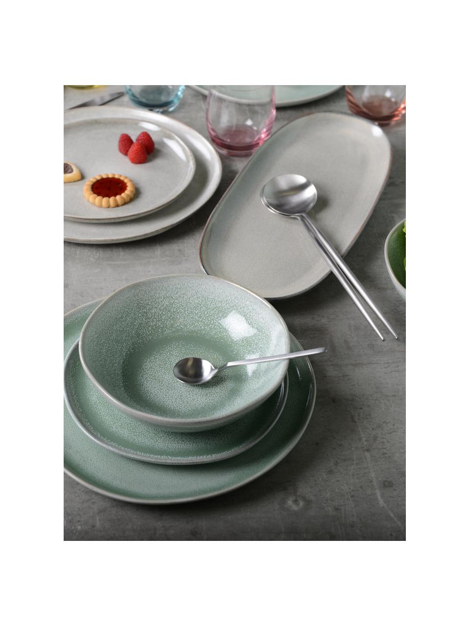Cubiertos para ensalada Kioto, Acero inoxidable

La cubertería está hecha de acero inoxidable. Por tanto, es duradera, inoxidable y resistente a las bacterias., Plateado, L 30 cm
