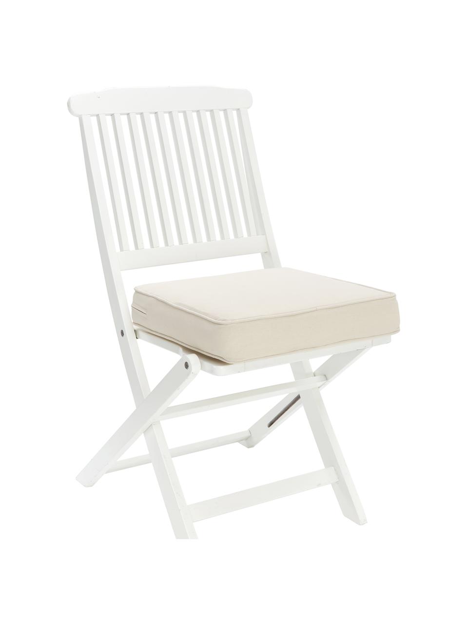 Vysoké podsedáky Zoey, 2 ks, Krémově bílá, Š 40 cm, D 40 cm