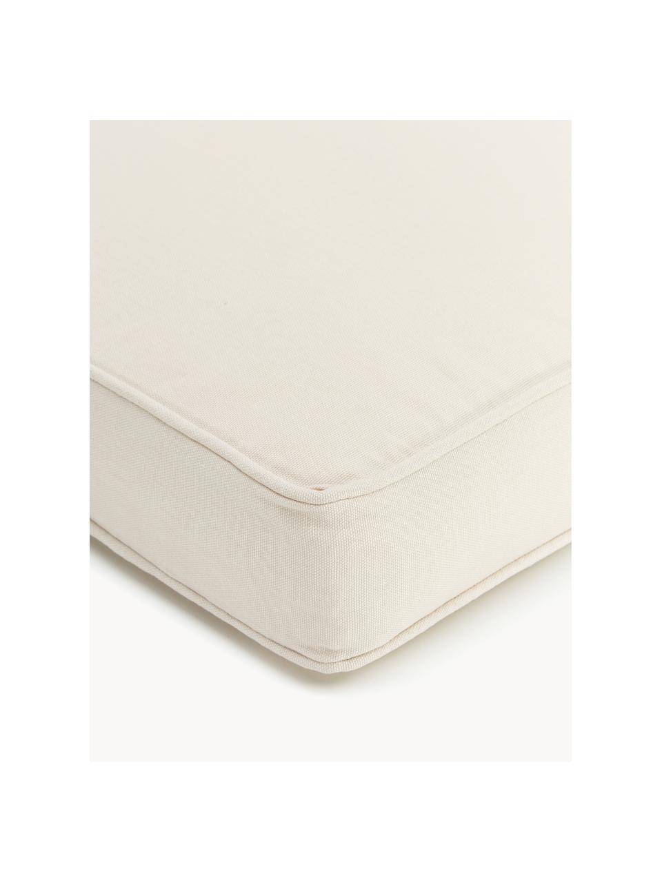 Hohes Sitzkissen Zoey, 2 Stück, Bezug: 100 % Baumwolle, Off White, B 40 x L 40 cm