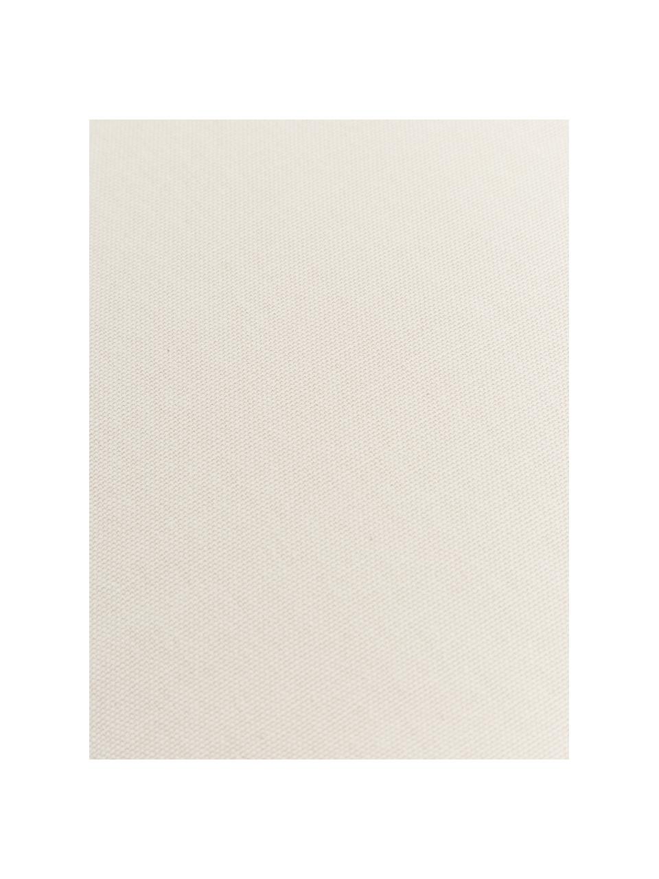 Hohes Sitzkissen Zoey, 2 Stück, Bezug: 100 % Baumwolle, Off White, B 40 x L 40 cm