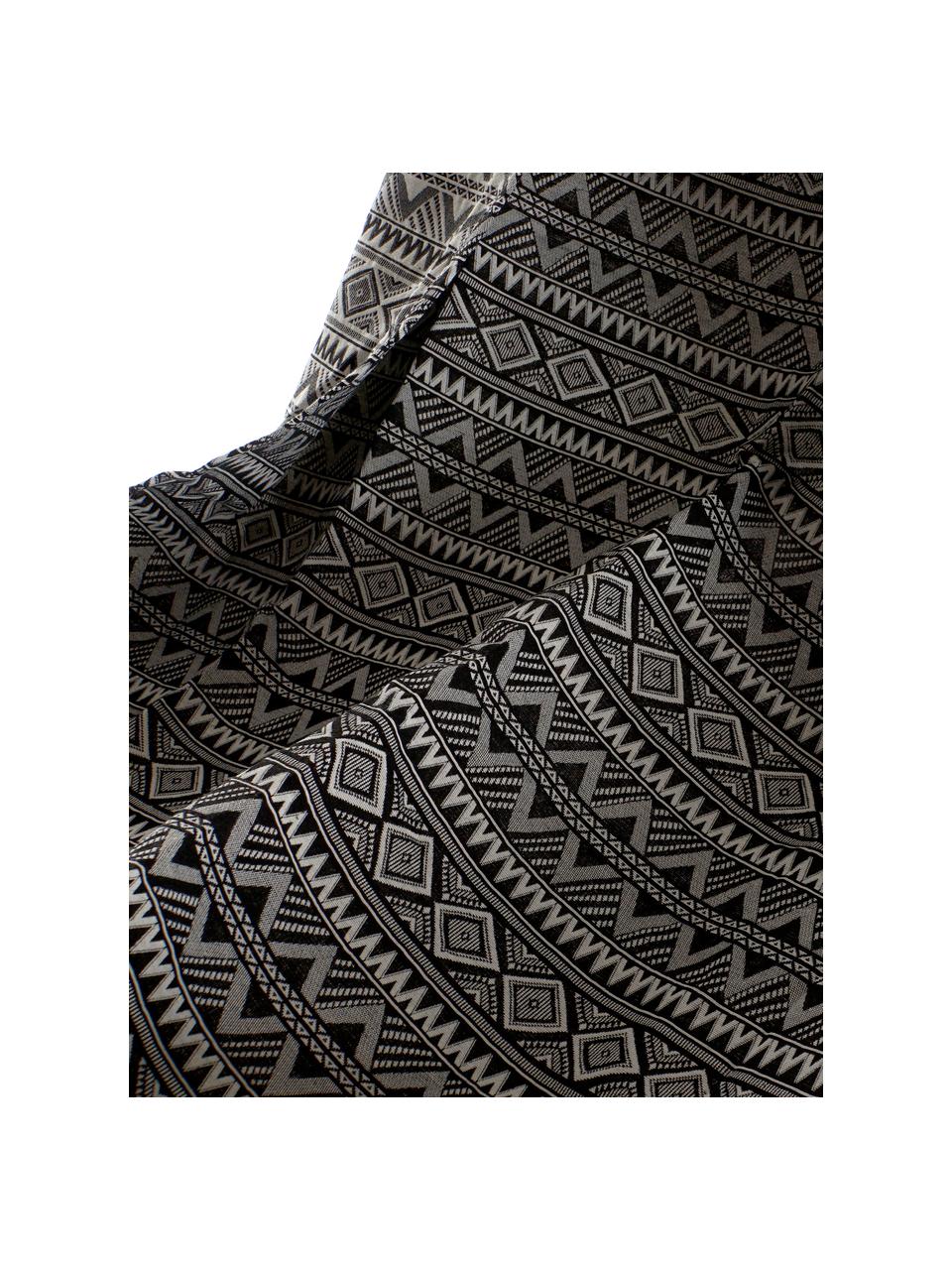 Hamak Archer, Czarna tkanina, biały, S 98 x D 275 cm