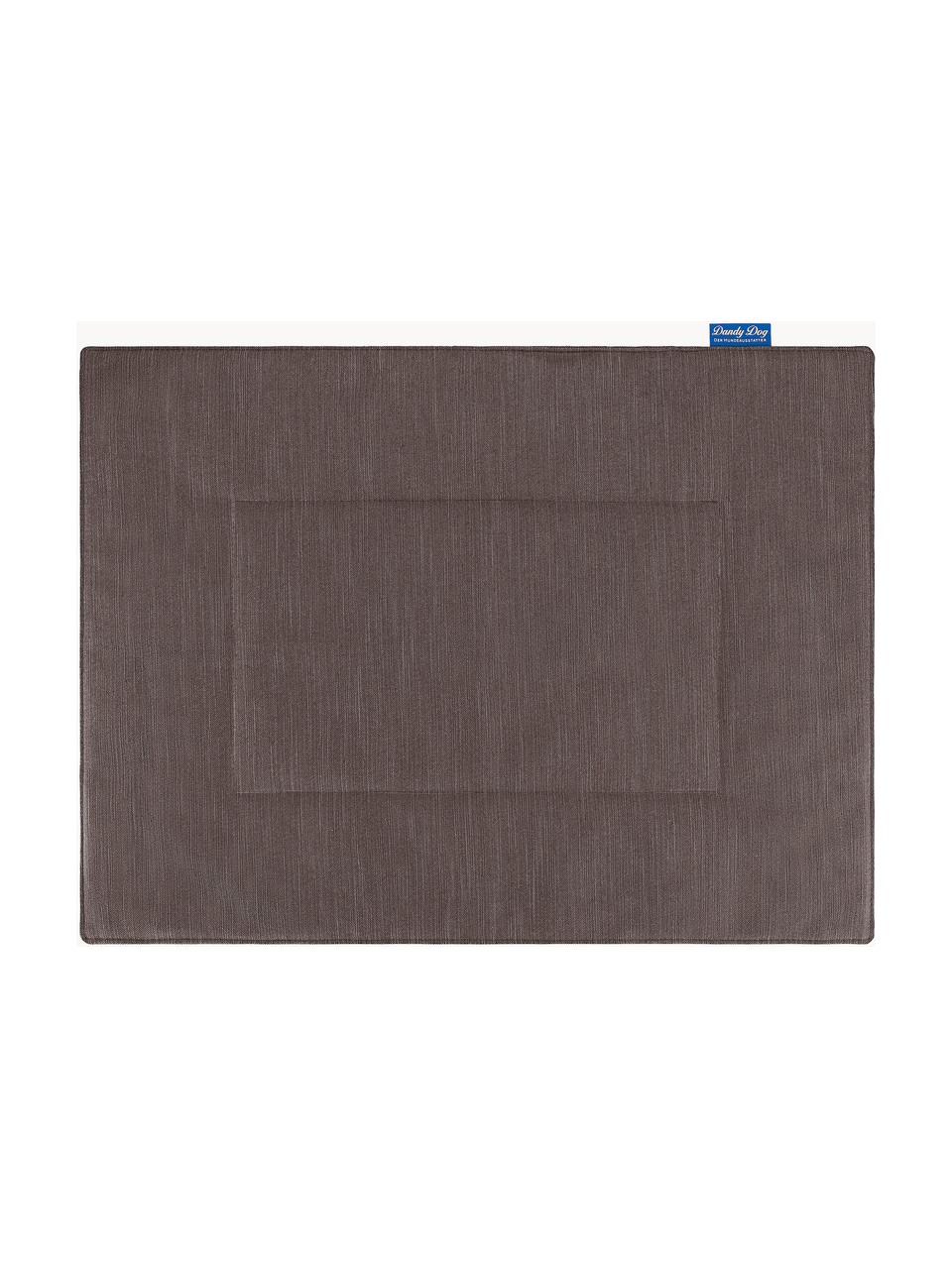 Hundedecke Eco, verschiedene Grössen, Bezug: 100 % Polyester Der strap, Taupe, B 60 x L 80 cm