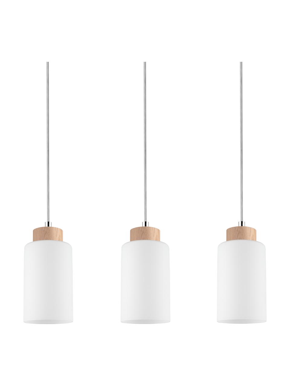 Suspension scandi Bosco, Blanc, beige