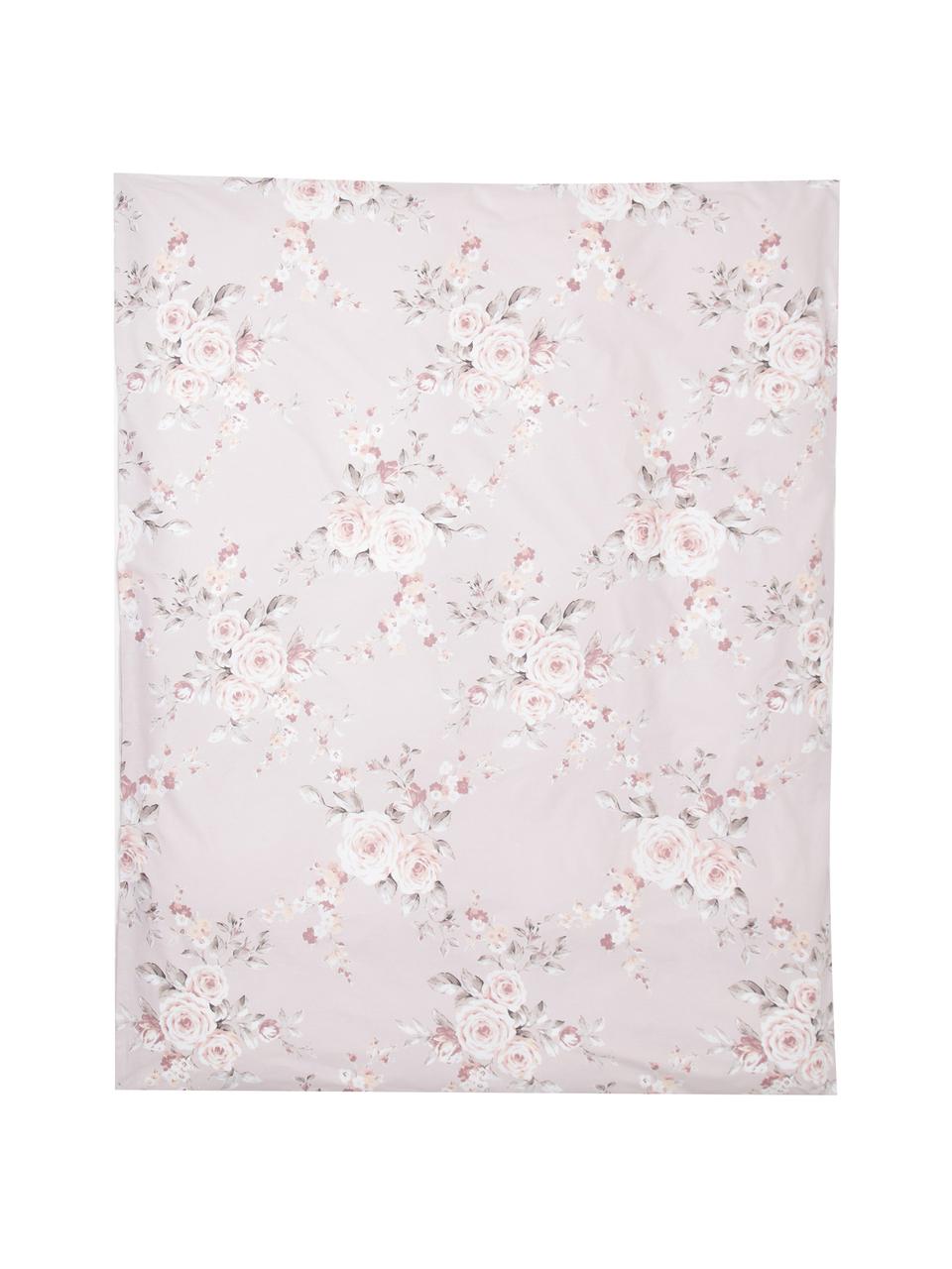 Funda nórdica Canterbury, Algodón
El algodón da una sensación agradable y suave en la piel, absorbe bien la humedad y es adecuado para personas alérgicas, Tonos rosas, gris, blanco, Cama 150/160 cm (240 x 220 cm)