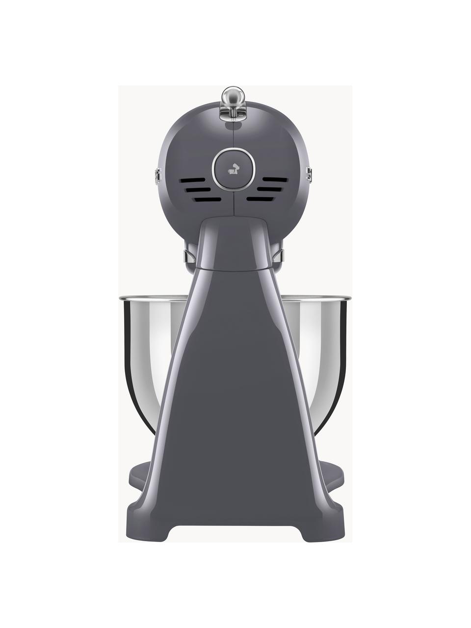 Robot da cucina 50's Style, Ciotola: acciaio inossidabile, Grigio scuro, lucido, Larg. 40 x Alt. 38 cm