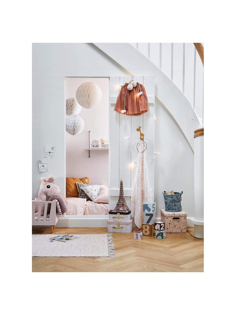 Kinderkoffer-Set Deer Friends, 2-tlg., Griff: Metall, beschichtet, Rosa, Set mit verschiedenen Größen