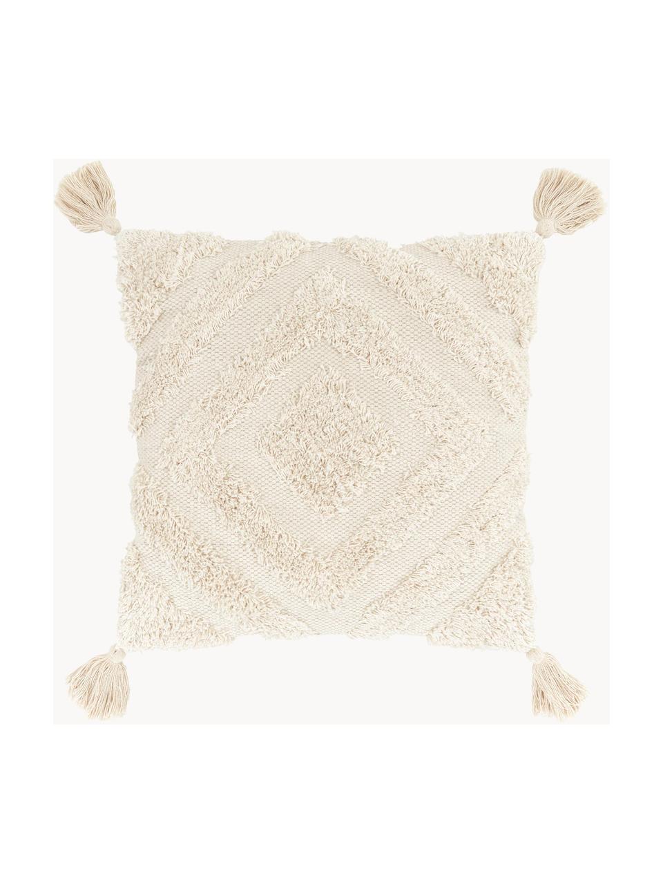 Housse de coussin 45x45 beige ethnique Karina, 100 % coton

Le matériau est certifié STANDARD 100 OEKO-TEX®, 17.HIN.14404, HOHENSTEIN HTTI, Beige, larg. 45 x long. 45 cm