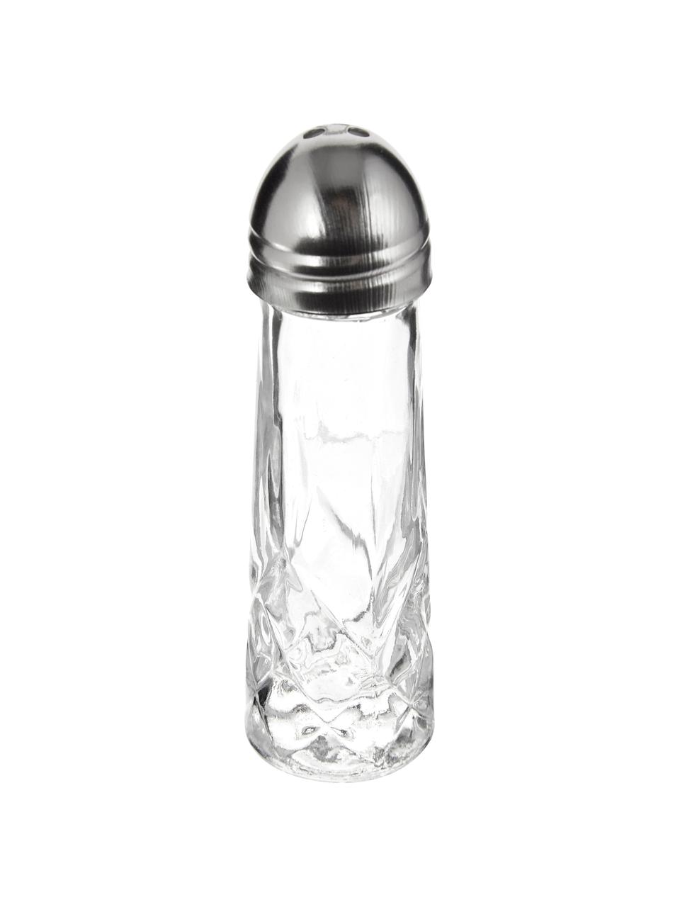 Transparante zout- en peperstrooier Harvey, 2-delig, Glas, Transparant, Ø 3 x H 10 cm