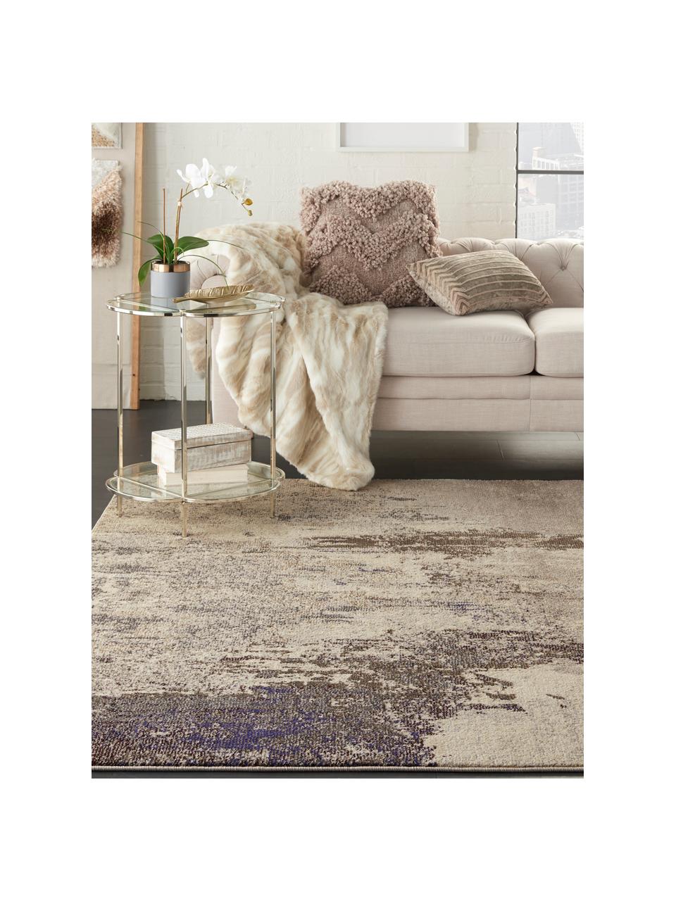 Designteppich Celestial in Beige, Flor: 100% Polypropylen, Beigetöne, B 275 x L 370 cm (Größe XL)