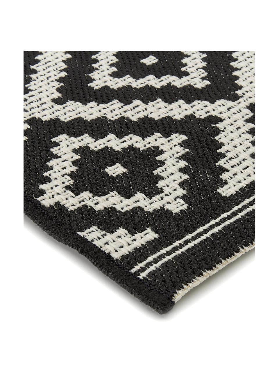 Alfombra corredor de interior/exterior Miami, 70% polipropileno, 30% poliéster

El material utilizado para este producto ha sido probado contra sustancias nocivas y está certificado según el STANDARD 100 por OEKO-TEX®, 13.HTR.20785, Hohenstein HTTI., Negro, blanco, An 80 x L 250 cm