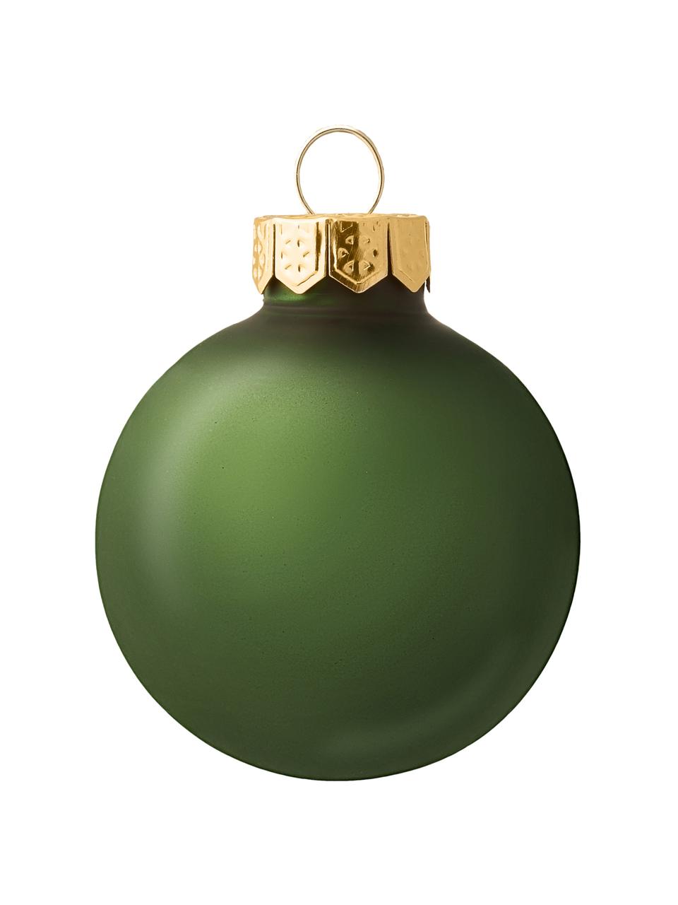 Set palline di Natale Evergreen, Verde, Ø 8 cm, 6 pz