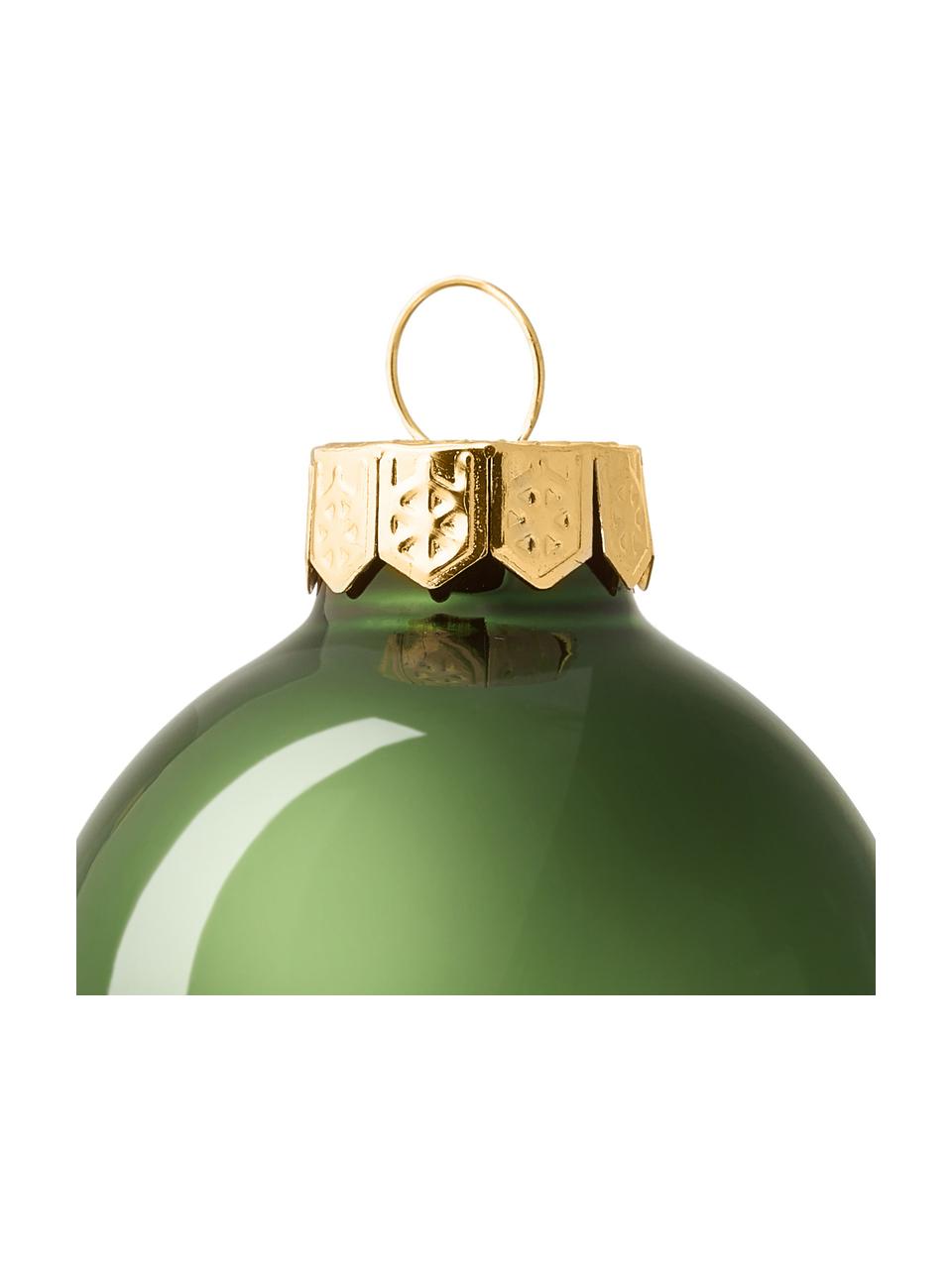 Set palline di Natale Evergreen, Verde, Ø 8 cm, 6 pz