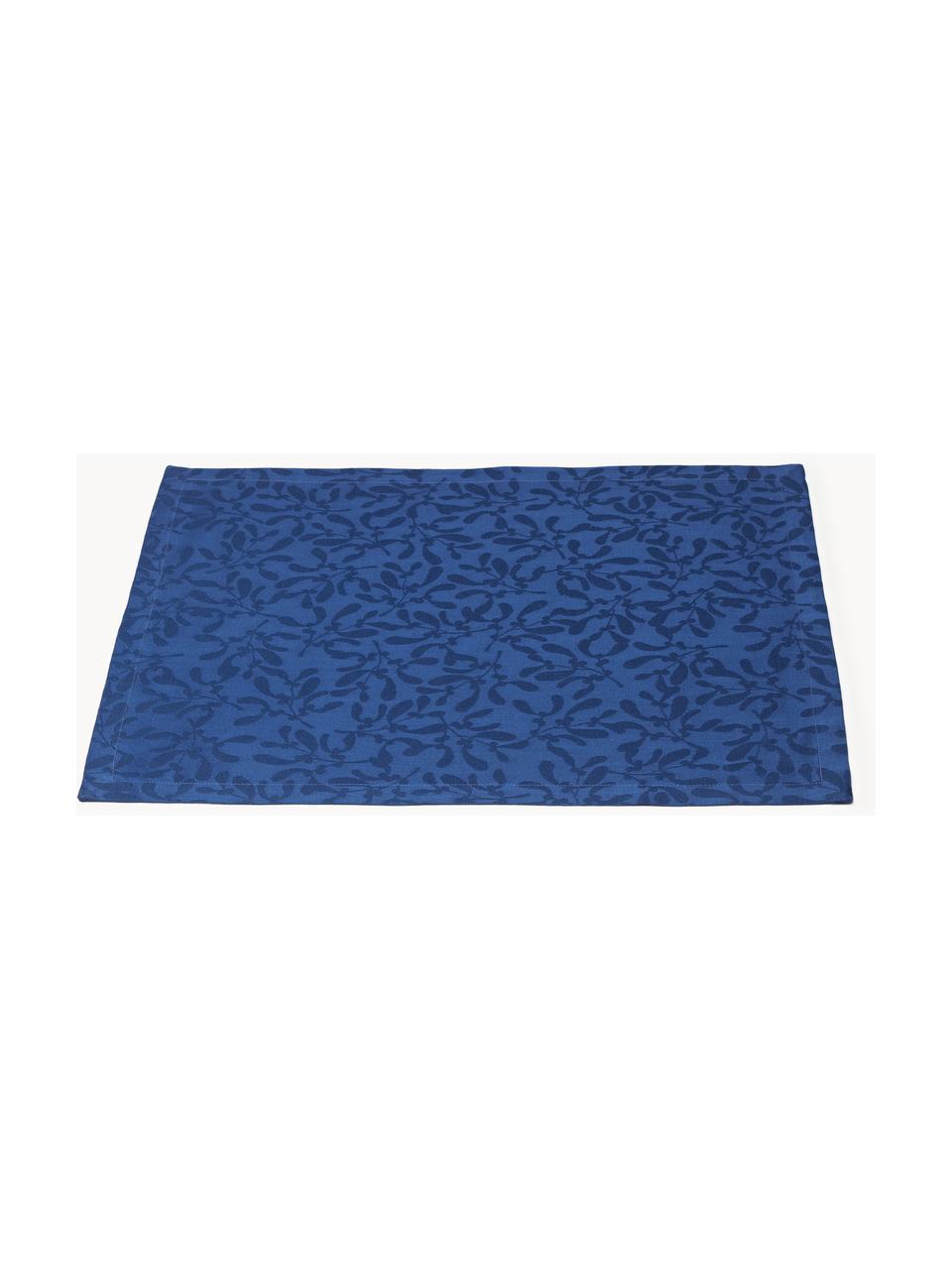 Sets de table avec motif hivernal Hollyn, 2 pièces, 100 % coton

Le matériau est certifié STANDARD 100 OEKO-TEX®, 2534CIT, CITEVE, Bleu foncé, larg. 40 x long. 50 cm