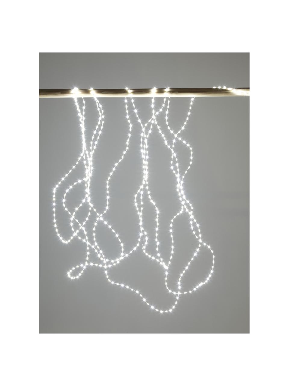 LED Llichtslinger Bright Twinkle L 900 cm, koudwit, Kunststof, Zilverkleurig, L 900 cm