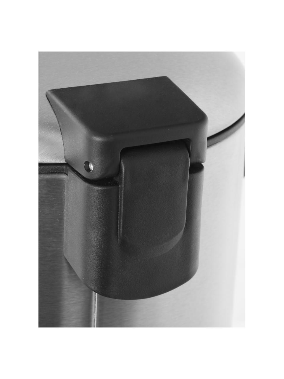 Pattumiera con funzione a pedale Belle Deluxe, Contenitore: acciaio inossidabile, Argentato, Ø 29 x Alt. 69 cm, 30 L