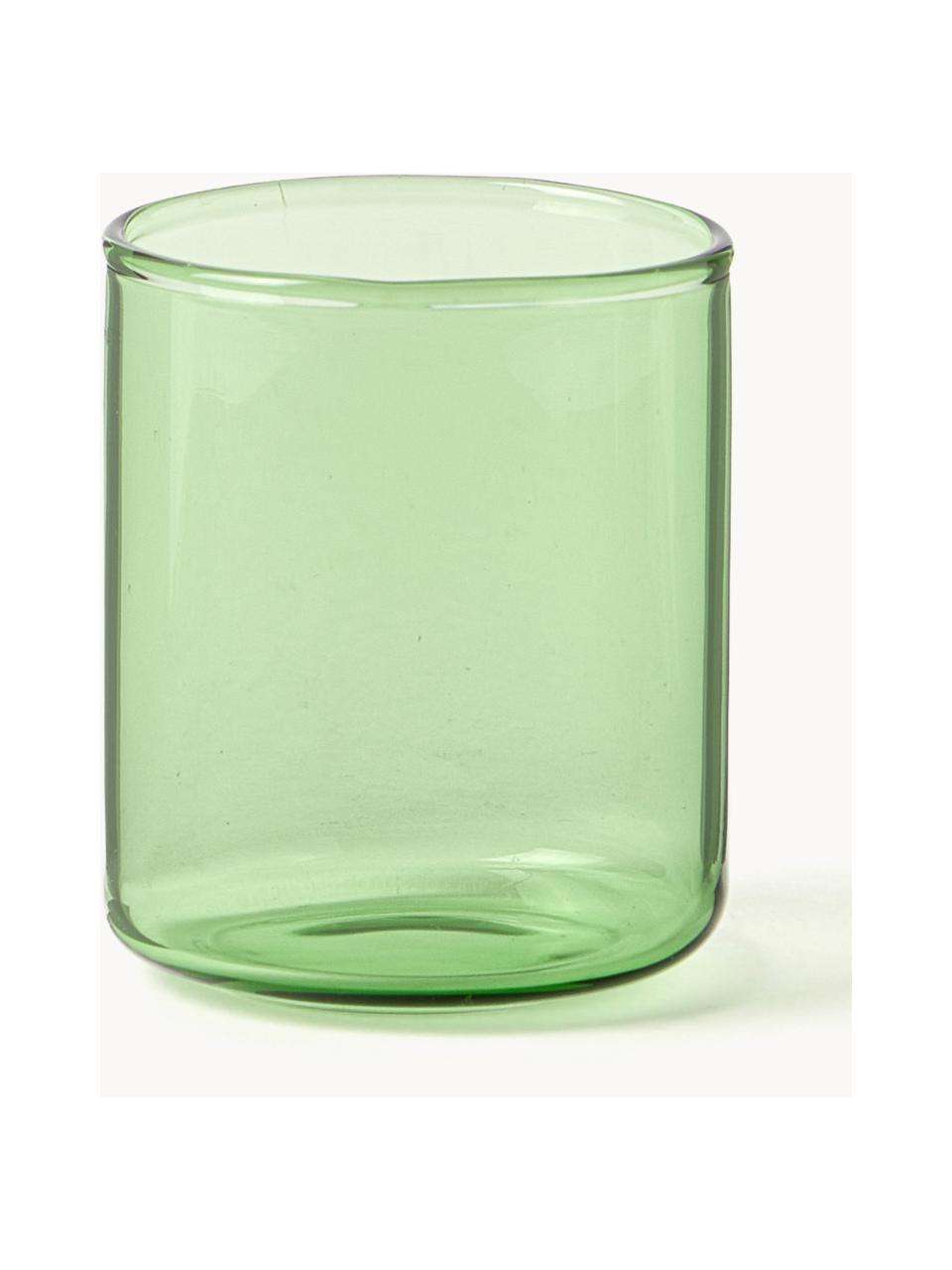 Poháre na shoty Torino, 2 ks, Borosilikátové sklo

Objavte všestrannosť borosilikátového skla pre váš domov! Borosilikátové sklo je kvalitný, spoľahlivý a robustný materiál. Vyznačuje sa mimoriadnou tepelnou odolnosťou a preto je ideálny pre váš horúci čaj alebo kávu. V porovnaní s klasickým sklom je borosilikátové sklo odolnejšie voči rozbitiu a prasknutiu, a preto je bezpečným spoločníkom vo vašej domácnosti., Zelená, priehľadná, Ø 4 x V 5 cm, 60 ml
