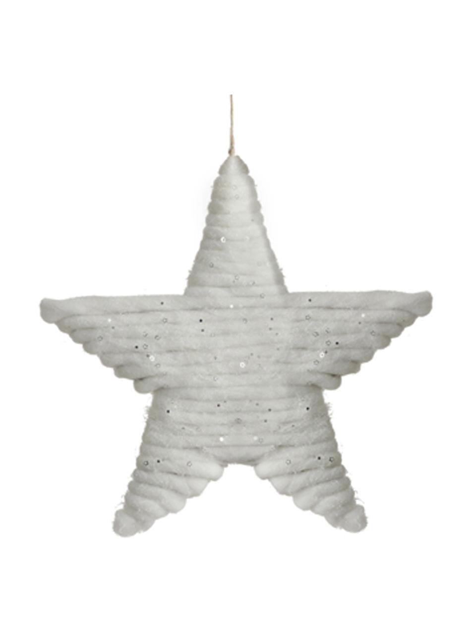 Estrella navideño Sienn, Plateado, An 30 x Al 30 cm