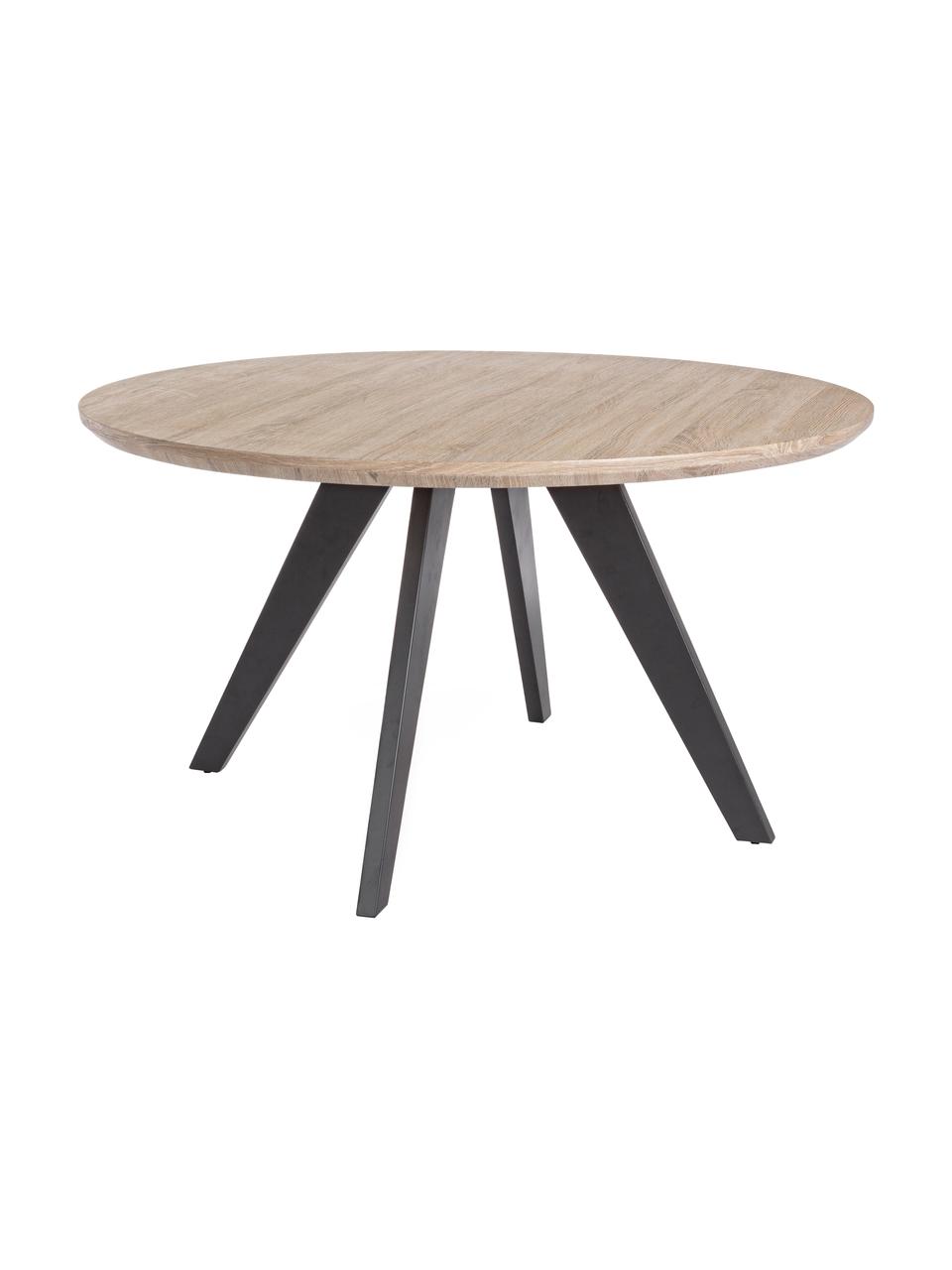 Okrúhly stôl Henry, Ø 134 cm, Dubové drevo, Ø 134 x V 76 cm