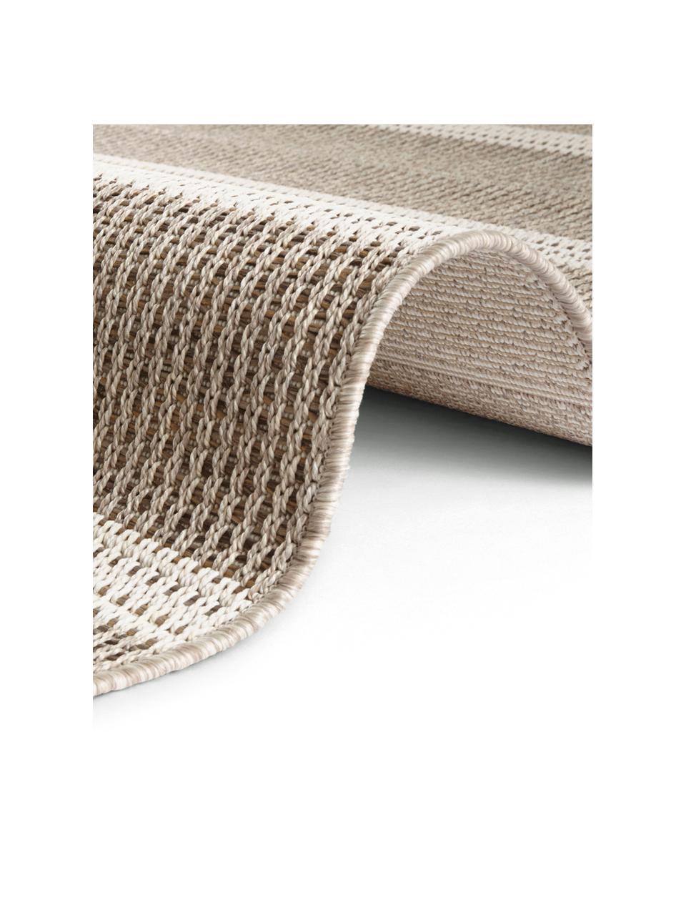 In- und Outdoor Teppich Laon, Jute-Look, 100% Polypropylen, Braun, Beige, B 200 x L 290 cm (Größe L)